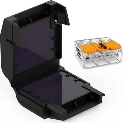 CELLPACK Verbindungsmuffe EASY-PROTECT 413 / 410357 | Gelgefüllt | für WAGO 221 | 3x0,5-6mm² | Kunststoff | Halogenfrei
