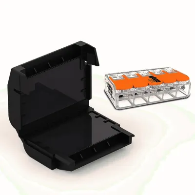 CELLPACK Verbindungsmuffe EASY-PROTECT 515 | Gelbefüllt | 5x 0,5-6mm² | inkl. WAGO-Klemme | Feuchtigkeitsschutz