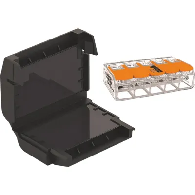 CELLPACK Verbindungsmuffe EASY-PROTECT 515 | Gelbefüllt | 5x 0,5-6mm² | inkl. WAGO-Klemme | Feuchtigkeitsschutz