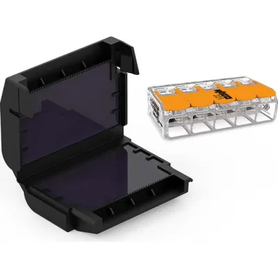 CELLPACK Verbindungsmuffe EASY-PROTECT 515 | Gelbefüllt | 5x 0,5-6mm² | inkl. WAGO-Klemme | Feuchtigkeitsschutz