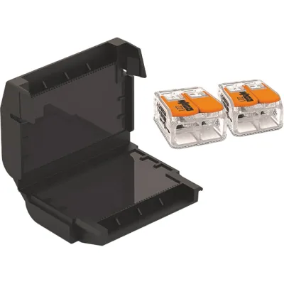 Cellpack Verbindungsmuffe EASY-PROTECT/522 410358 | Gel-gefüllt | für WAGO 221 | 4x 0,5-6mm² | Schwarz