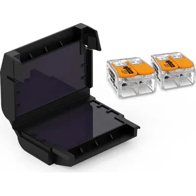 Cellpack Verbindungsmuffe EASY-PROTECT/522 410358 | Gel-gefüllt | für WAGO 221 | 4x 0,5-6mm² | Schwarz