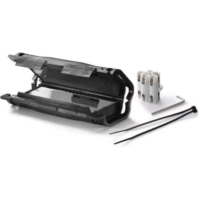 Cellpack Gel-Verbindungsmuffe EASY 3 V 389677 | 5-polig | 1,5-6 mm² | UV-beständig | Außen/Innen | Schwarz