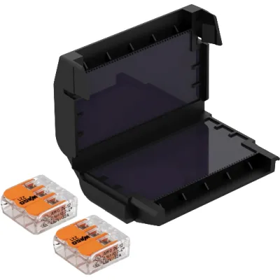 CELLPACK Verbindungsmuffe Gel EASY-PROTECT 323 407863 | WAGO 2x221-413 | Feuchtigkeitsschutz | 0,2-4mm² | IPX8