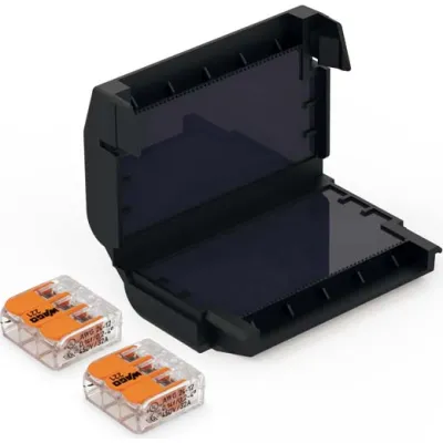 CELLPACK Verbindungsmuffe Gel EASY-PROTECT 323 407863 | WAGO 2x221-413 | Feuchtigkeitsschutz | 0,2-4mm² | IPX8