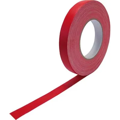 Cellpack Gewebeband Nr.90 146050 | 19mm x 50m | rot | hohe Klebkraft | vinylbeschichtet | 0,31mm