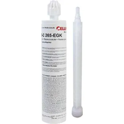 Cellpack Giessharz-Kartusche AMX-C265-EGK 2K PUR 265ml | Statikmischer | Kabelverbindung | UV-beständig