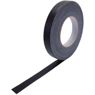 Cellpack Gewebeband No.90 146044 | 19mm x 50m | schwarz | Gewebe | stark klebend | wasserdicht | bis 60°C
