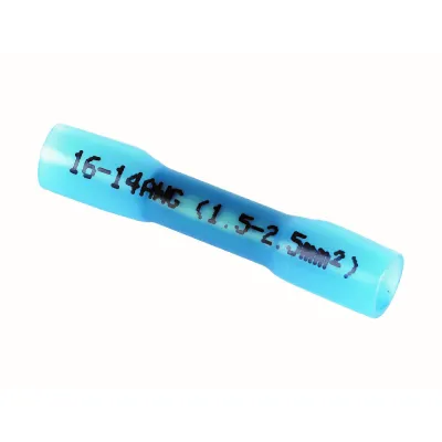 Cellpack Warmschrumpf-Quetschverbinder DR 2/1.5-2.5/Set/20x | 1,5-2,5 mm² | feuchtigkeitsdicht | halogenfrei | blau