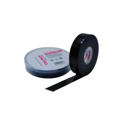 CELLPACK Premio 388 PVC-Isolierband 19mm x 6m | schwarz | UV-beständig | selbstverlöschend | 105°C