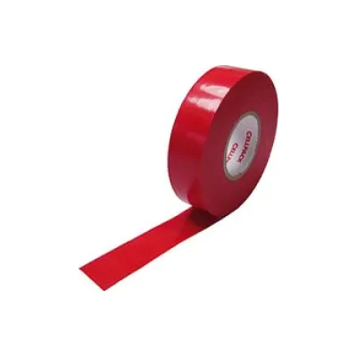 Cellpack PVC-Isolierband Nr.128 145800 | 19mm x 25m | rot | VDE | UV-beständig | hohe Klebkraft | 90°C