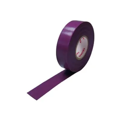 Cellpack PVC-Isolierband 145803 Nr.128 | Isolierband VDE-zugelassen | 19mm x 25m | UV-beständig | lila