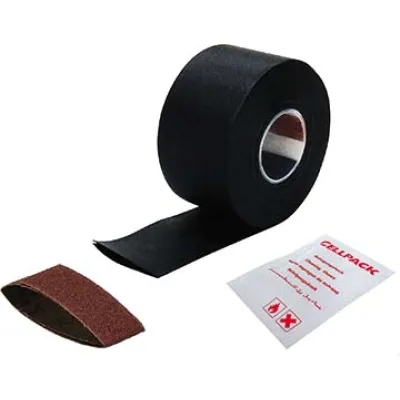 Cellpack Kabelmantel-Reparaturset KRS 1 | Reparaturband | Schmirgelleinen | Reinigungstuch | 0,5 mm x 50 mm x 10 m
