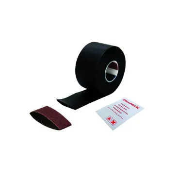 Cellpack Kabelmantel-Reparaturset KRS 1 | Reparaturband | Schmirgelleinen | Reinigungstuch | 0,5 mm x 50 mm x 10 m