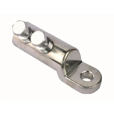 CELLPACK Schraubkabelschuh CSK/240-400/AS | 240-400 mm² | für Kupfer- & Aluminiumleiter | M16 | verzinnt | Abreißkopf