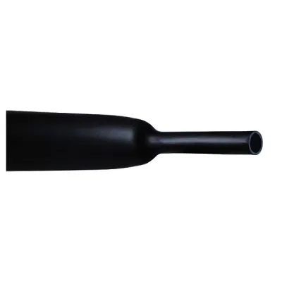 CELLPACK Schrumpfschlauch SRUM/24-8 | 3:1 Schrumpfrate | mittelwandig | Polyolefin | Innenkleber | schwarz