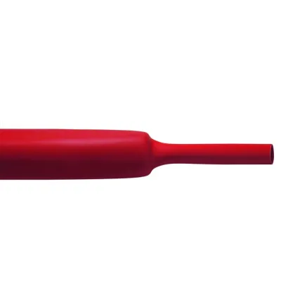 Cellpack Schrumpfschlauch SR1F3 39-13/1000 | 3:1 Schrumpfrate | dünnwandig | 1m | ø39-13mm | Polyolefin | rot