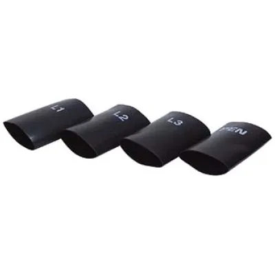 Cellpack Schrumpfschlauch-Set SR2LK-PEN/150-500 | Phasenkennzeichnung | Warmschrumpf 3:1 | 40/12 mm | halogenfrei