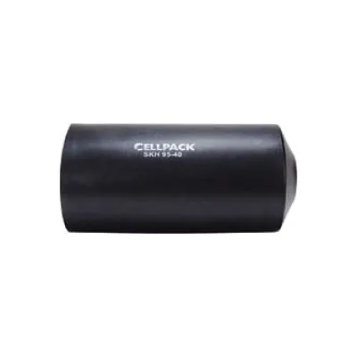 Cellpack Schrumpf-Endkappe SKH 35-15 | Kabel- & Rohrabdichtung | 35-15mm | mit Kleber | druckdicht | UV-beständig