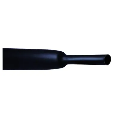 Cellpack Schrumpfschlauch SRC1 145130 | dünnwandig 2:1 | 38,1/19,1 mm | 1m | halogenfrei | schwarz