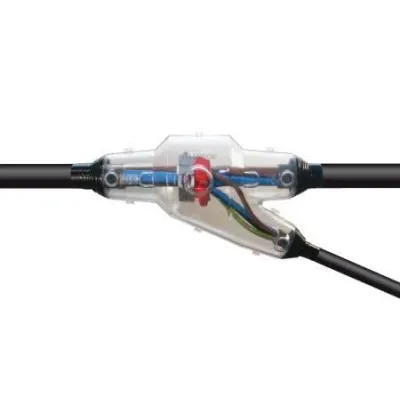 Cellpack Gießharz-Abzweigmuffe Y0 152932 | 1kV | 4x6mm² | Y-Abzweig | wasserdicht | halogenfrei | transparent