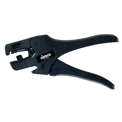 CIMCO Abisolierzange FLEXI-STRIP 10 107010 | selbsteinstellend 0,02-10 mm² | Schneidfunktion | ergonomisch | robust