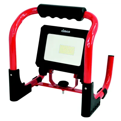 CIMCO LED Baustrahler Flex Battery 111550 | 18V Akku kompatibel Bosch Makita | 2000lm dimmbar | 5700K weiß | IP54