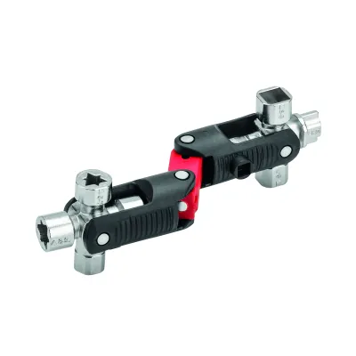 CIMCO Multitool MasterKey Kompakt Quattro 112986 | Universalschlüssel 13 Funktionen | Stahl | T-Griff | kompakt