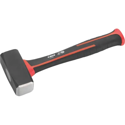 Cimco Fäustel 130712 Hammer 1250g | ergonomisch | 3-Komponenten-Stiel | antimagnetisch | mit Stielschutz