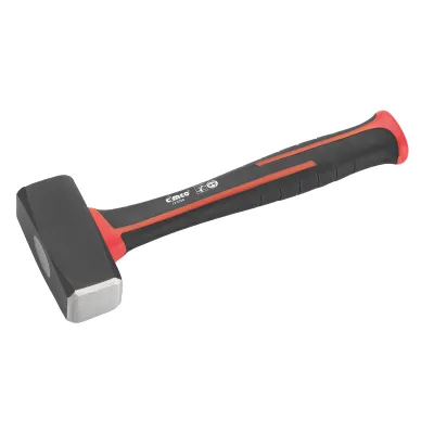 Cimco Fäustel 130712 Hammer 1250g | ergonomisch | 3-Komponenten-Stiel | antimagnetisch | mit Stielschutz