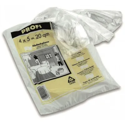 CIMCO Abdeckplane aus PE-LD 18my 4x5m 14 5006