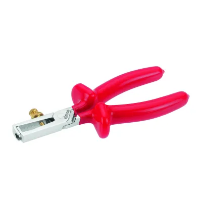 Cimco Abisolierzange AZ6 160mm | VDE 1000V | 0,75-6mm² | verstellbar | 2K-Griff | für massive und flexible Leiter