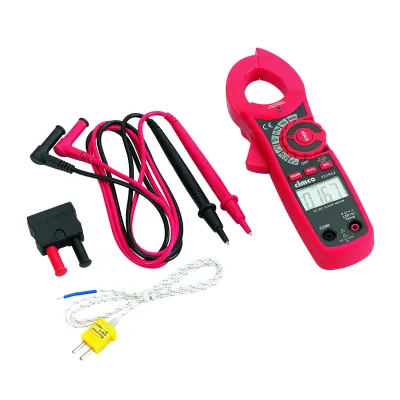 Cimco AC/DC Mini-Stromzange 111412 | 400A | CAT III 600V | Multimeter | NCV | 30 mm Zangenöffnung