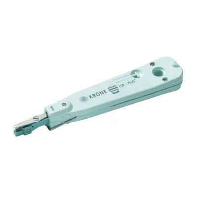 Cimco Anlegewerkzeug LSA-Plus Krone 118018 | Drucksensor abschaltbar | Schneidvorrichtung | 0,5–0,8 mm