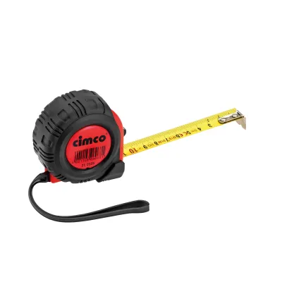 CIMCO Bandmaß 5m schwarz/rot 210105