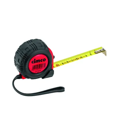 CIMCO Bandmaß 5m schwarz/rot 210105