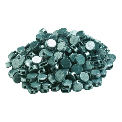 CIMCO Bleiplomben 140752 | 9 mm Ø | ca. 600 Stück | Blei | Plomben Set | 1 kg