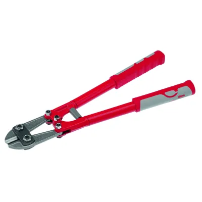 CIMCO Bolzenschneider 100450 | 460 mm Länge | Schneidleistung bis 8 mm | Zentralschneide | für Gitterrinnen | rot