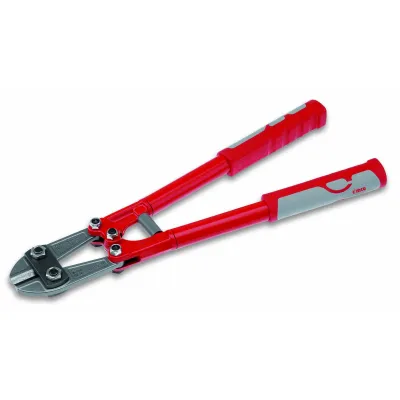 CIMCO Bolzenschneider 100450 | 460 mm Länge | Schneidleistung bis 8 mm | Zentralschneide | für Gitterrinnen | rot