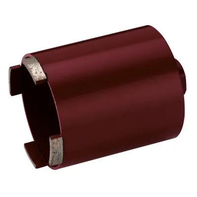 Cimco Diamantbohrkrone 208802 | 68 mm x 90 mm M16 | Beton, Ziegel, Kalksandstein | Nass-/Trockenschnitt | Rot