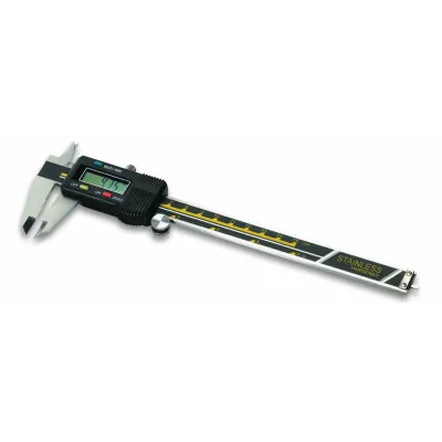 Cimco Digital-Taschenmessschieber 210300 | 0–150 mm Messbereich | 0,01 mm Genauigkeit | LCD-Anzeige