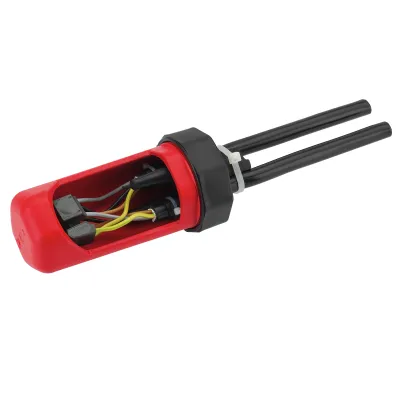 Cimco Dosenmuffe TDM 1 184760 | Kabelmuffe IP68 | 3x1,5-5x2,5mm² | 6-14mm Ø | schlagfest | schwarz