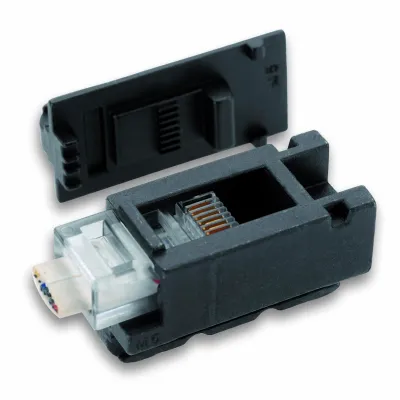 Cimco Pressprofileinsatz 106017 | RJ45 8P8C Modularstecker ungeschirmt | Click'n'Crimp Einsatz | für AMP SS