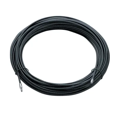 Cimco Einzieh-Spirale Eflex 140046 | 20m Metall | 4 mm Wellendurchmesser | Zugfestigkeit 500N | für Installationsrohre