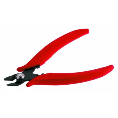 Cimco Elektronik-Kraft-Seitenschneider 101054 | 148 mm | für weiche Drähte bis 2,5 mm | ergonomischer, isolierter Griff