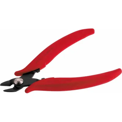 Cimco Elektronik-Kraft-Seitenschneider 101054 | 148 mm | für weiche Drähte bis 2,5 mm | ergonomischer, isolierter Griff