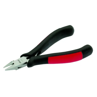 Cimco Elektronik-Seitenschneider 120 mm | spitzer Kopf | isoliert | selbstöffnend | Präzisionszange