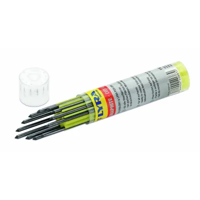 Cimco Ersatzminen 212152 | Graphit B2 | 12er Pack | für Baumarker & Markierer | nachfüllbar | trocken abwischbar
