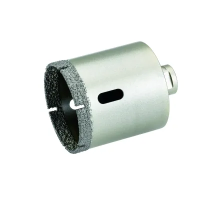 CIMCO Fliesenbohrkrone 206808 | Diamant | 68mm M14 | Nassbetrieb | Staubabsaugung | Winkelschleifer | Arbeitstiefe 58mm