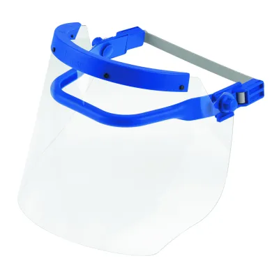 Cimco Schutzschirm 140252 | Elektrikergesichtsschutz 1000V Klasse 1 | hochklappbar | klares Visier